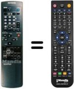 Replacement remote control Aiwa HV-FX700