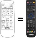 Replacement remote control RC-6VT05