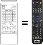 Replacement remote control RC-81