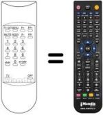Replacement remote control RC 0621
