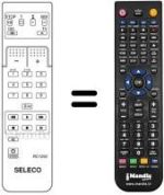 Replacement remote control RC 1250