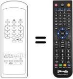 Gleichwertige Fernbedienung SCHNEIDER STV 3666