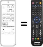 Replacement remote control RC 250