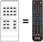 Replacement remote control RC 4-12 FACH