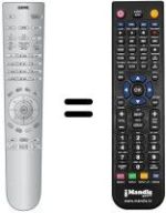 Replacement remote control RC 4 (B)
