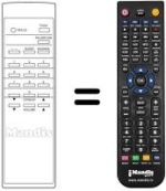 Replacement remote control RC 56 MONO