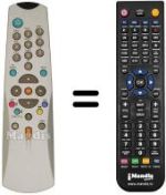 Replacement remote control SHADOW 315 SAT