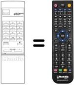 Replacement remote control A76G090020