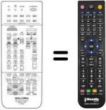Replacement remote control RC 9800