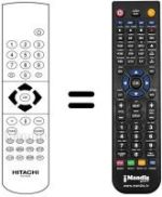 Replacement remote control Hitachi CS 2992 TAN