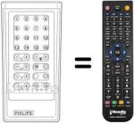 Replacement remote control RC IV-16 FACH