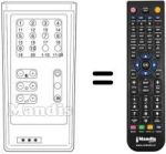 Replacement remote control RC IV-20 FACH