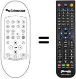 Gleichwertige Fernbedienung REMOTE CONTROL 220