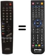 Replacement remote control Metz VH-22