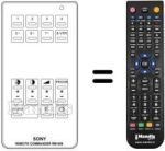 Replacement remote control RM-609