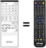 Replacement remote control RM-646