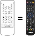 Gleichwertige Fernbedienung SCHNEIDER STV 632 VT