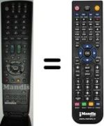 Replacement remote control Sharp LC 46 X20S