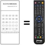 Replacement remote control TC 2112