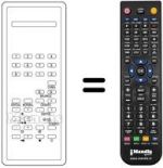 Replacement remote control TC 30 E