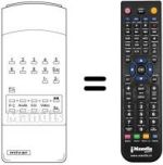 Replacement remote control TT 18