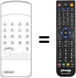 Replacement remote control TT 24