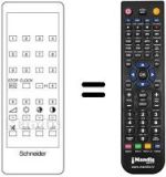 Gleichwertige Fernbedienung TV 5 MONO