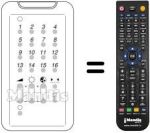 Replacement remote control UNIVERSUM 9251102