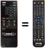 Replacement remote control Panasonic NV-G33