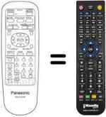 Replacement remote control VEQ 2073