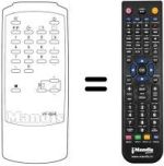 Replacement remote control VS A00E
