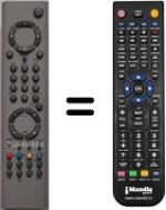 Replacement remote control Hyundai RC 1602