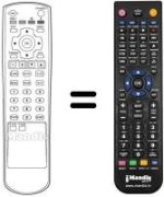 Replacement remote control Kaon 570 KTSC