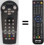 Replacement remote control Thomson DSR 435 TI
