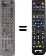 Replacement remote control Goldstar V 180