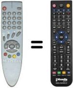 Replacement remote control Sedea S 3000