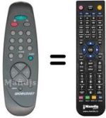 Replacement remote control Sedea S 800 (ver. 2)