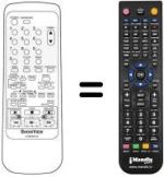 Replacement remote control Sinudyne SV9088
