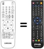 Gleichwertige Fernbedienung Samsung SV611X