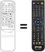 Replacement remote control REMCON1021
