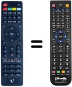 Replacement remote control ASANO 19DF3001