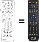 Replacement remote control REMCON1289