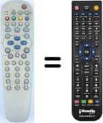 Replacement remote control Philips 312814713341