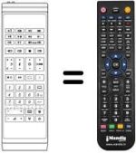 Replacement remote control Akai CT2599