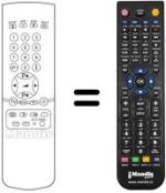 Replacement remote control Nokia 5124VT