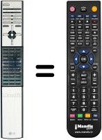 Gleichwertige Fernbedienung LG 6710V00100A