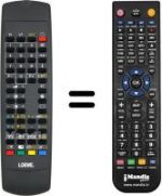 Replacement remote control Loewe ARCADA 8584ZP