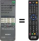 Gleichwertige Fernbedienung Sony A-1470-801A