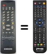 Gleichwertige Fernbedienung Samsung CX6844AN