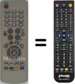 Replacement remote control Samsung CB15N112T